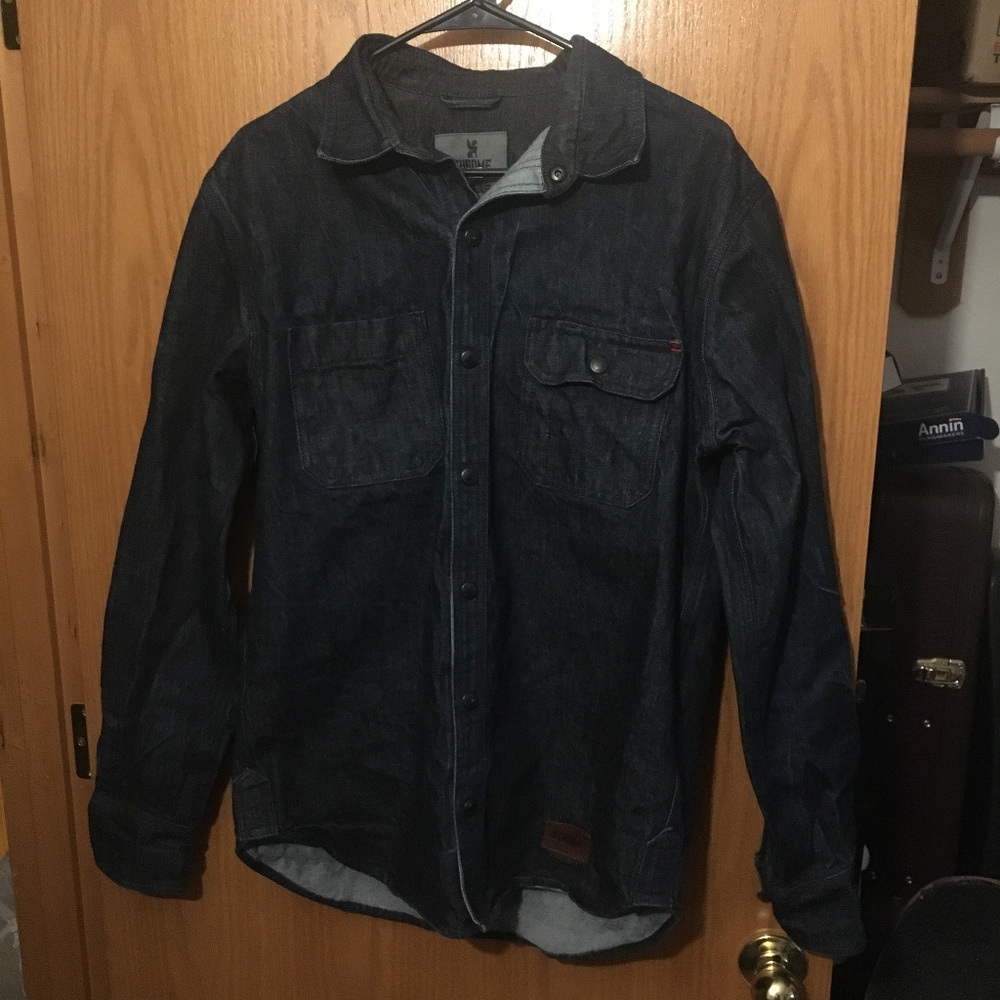 Chrome Industries Denim Cycling Biking Jacket